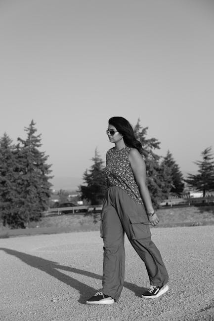 Active lifestyle - Woman walking in nature